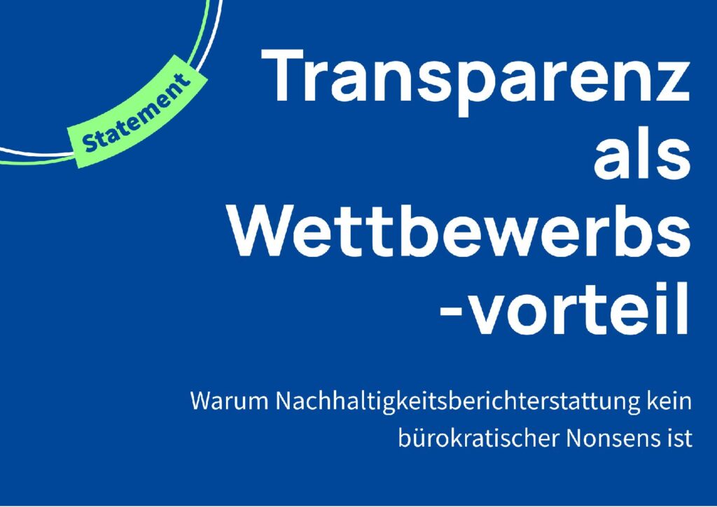 thumbnail of Transparenz als Wettbewerbsvorteil