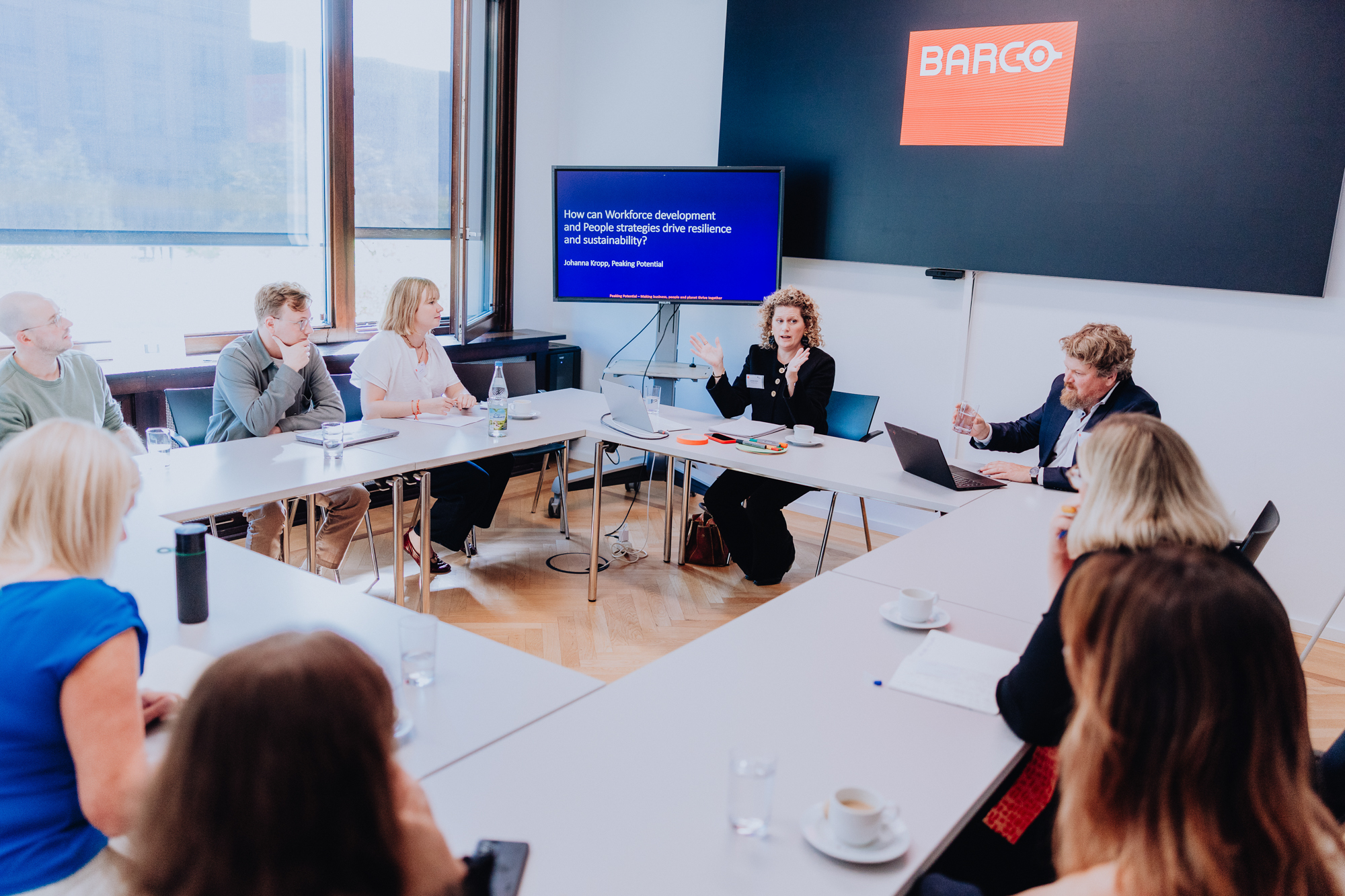 Workforce Development at Proof of Progress event in Berlin